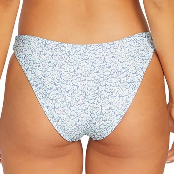 🦕VOLCOM WHATS POPPIN HIPSTER BIKINI BOTTOMS SIZE L - Picture 3 of 6